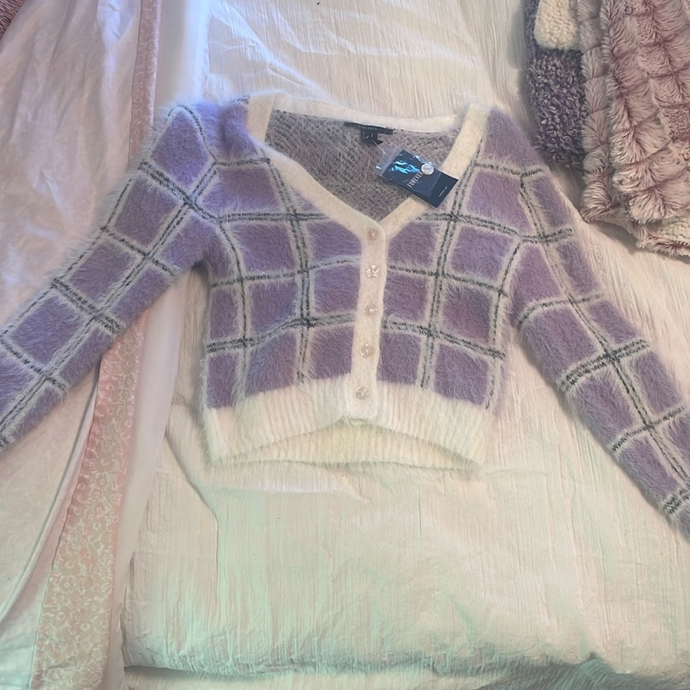 Purple sweater from Forever 21 Size small